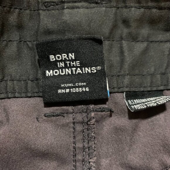 KUHL: Men's gray work pants | Size: 34x32 - Picture 4 of 8